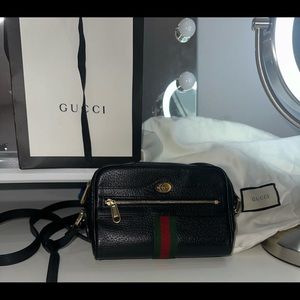 Gucci black ophidia bag